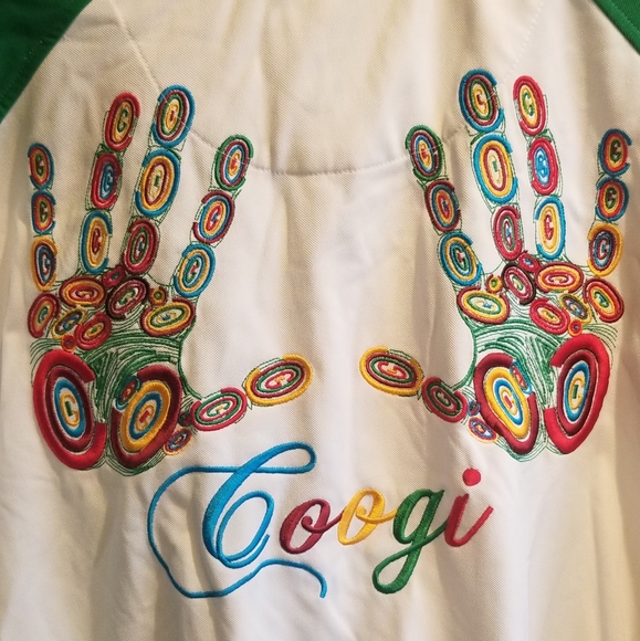Coogi handprint zip up jacket - Picture 6 of 6
